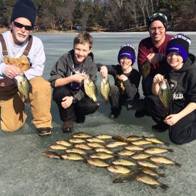 Ice Fishing Crappies